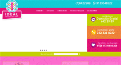Desktop Screenshot of floristeriaideal.com